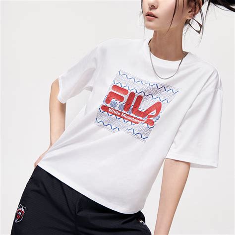 fendi t shirt fila|FILA FUSION x White Mountaineering Logo Tee .